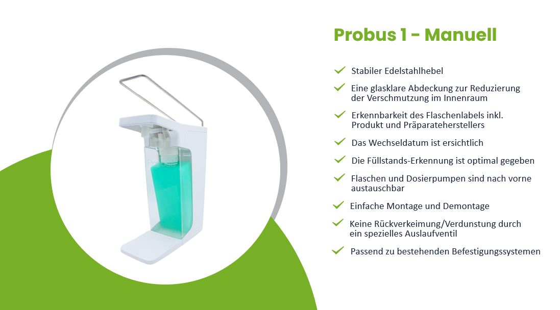 Probus 1 Desinfektionsmittelspender