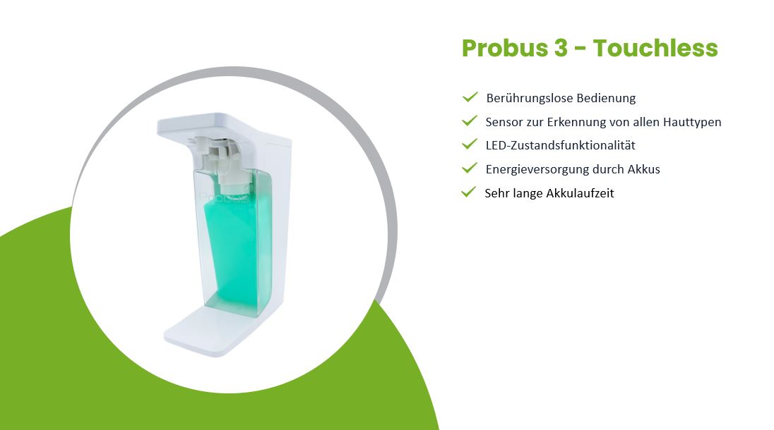 Probus 3 Desinfektionsmittelspender