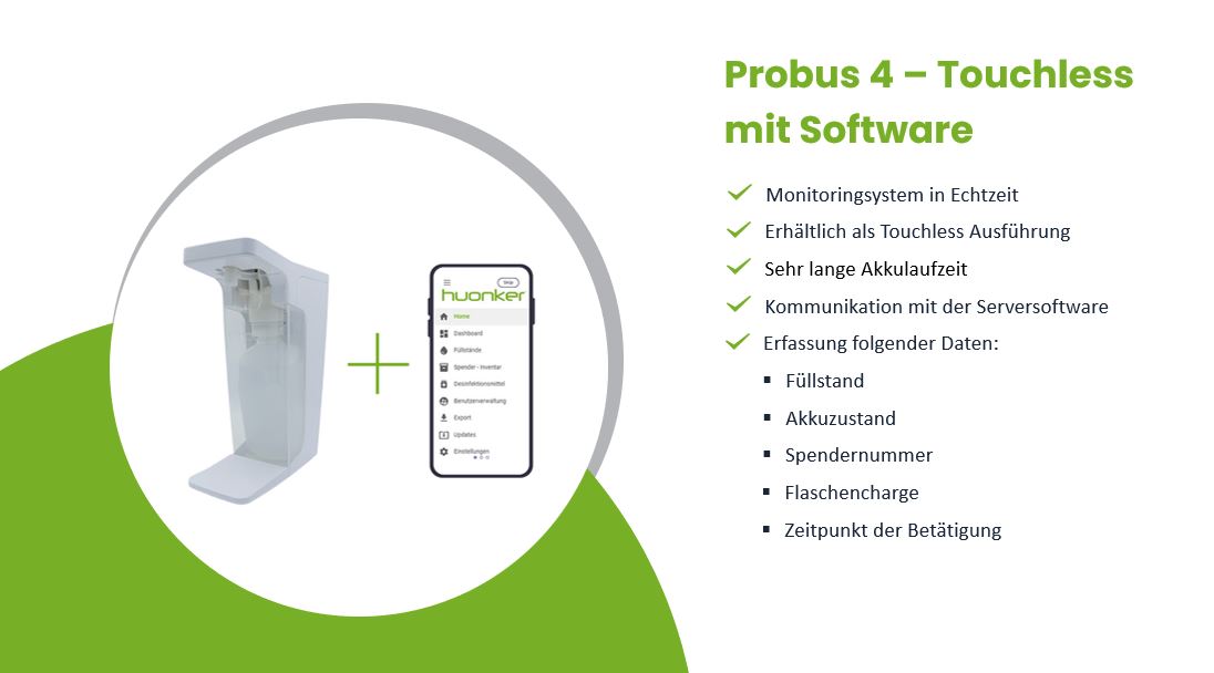 Probus 4 Desinfektionsmittelspender